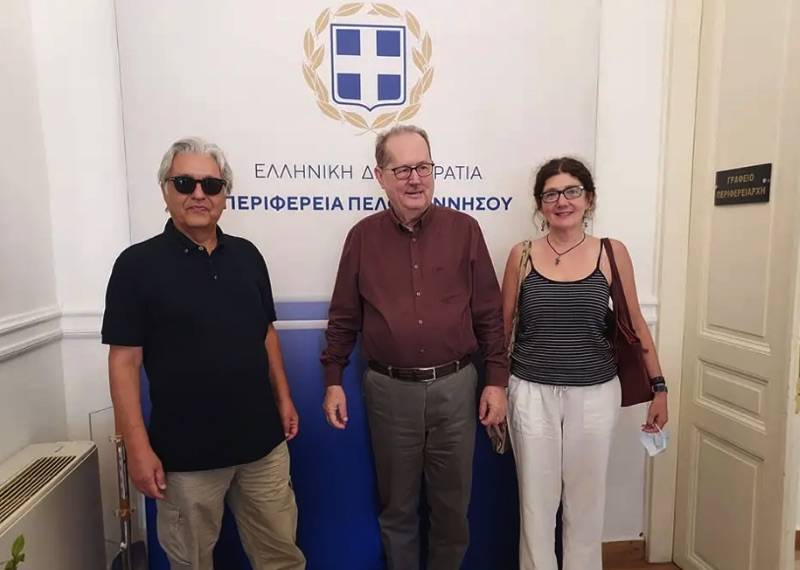 Νίκας με τους εκπροσώπους των Οικολόγων Πρασίνων
