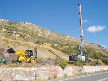 Ξεκίνησαν τα έργα στο Δερβένι 