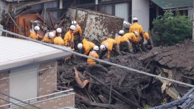 Ιαπωνία: Αβεβαιότητα για τον απολογισμό των θυμάτων μετά τις κατολισθήσεις λάσπης