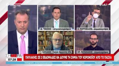 Παυλάκης: Σε δύο εβδομάδες θα δούμε τη ζημιά του κορονοϊού από το Πάσχα (Βίντεο)