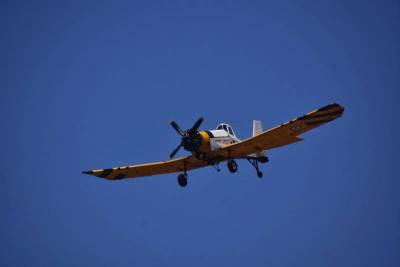 Στο αεροδρόμιο Καλαμάτας από χθες 3 πυροσβεστικά PZL