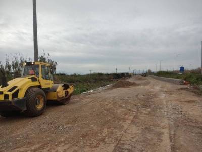 Αυτοψία Δήμα σε εργοτάξια του δρόμου Καλαμάτα - Μεθώνη