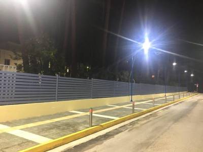 Φωταγωγήθηκε ο περιβάλλων χώρος του Νοσοκομείου Κυπαρισσίας (βίντεο-φωτογραφίες)