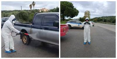 Μεσσηνία: Σε λειτουργία ο σταθμός απολύμανσης για την ευλογιά στο Καλό Νερό