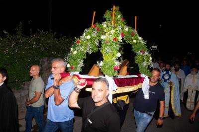 Μητρόπολη Μεσσηνίας: Ο Επιτάφιος της Παναγίας στα Λέϊκα Καλαμάτας (φωτογραφίες)