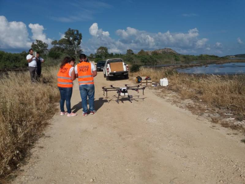 Μεσσηνία: Με drone η μάχη κατά των κουνουπιών στο Διβάρι