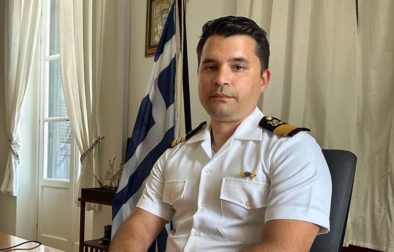 Νέζης: “Η ασφάλεια στην θάλασσα είναι πρωταρχικός στόχος του Κεντρικού Λιμεναρχείου Καλαμάτας”