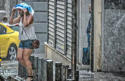 Έκτακτο δελτίο επιδείνωσης του καιρού - Έρχονται βροχές, καταιγίδες και χαλάζι