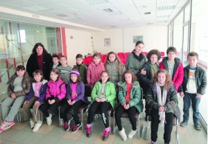 Μαθητές του 4ου Δημοτικού Καλαμάτας στην "Ε"