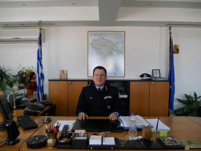 Προτεραιότητα η καταπολέμηση της μικροεγκληματικότητας για τον ταξίαρχο Διαμαντή Μητρόπουλο