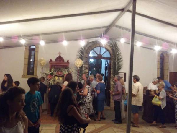 Γιόρτασαν στο γραφικό εκκλησάκι της Παναγίας της Αγριλιώτισσας
