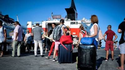 Ξεκίνησε η έξοδος των εκδρομέων του Ιουλίου - Το 90% άγγιξε η πληρότητα των πλοίων