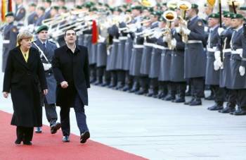 Στην γερμανική καγκελαρία ο Αλέξης Τσίπρας