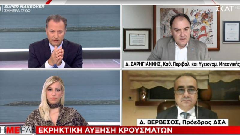 Σαρηγιάννης: Μάλλον θα είναι το τελευταίο lockdown - Την επόμενη εβδομάδα τα αποτελέσματά του (Βίντεο)