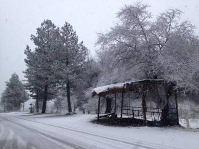 Κλειστός ο δρόμος στον Ταΰγετο, με αλυσίδες στην παλιά ΕΟ Τρίπολης - Καλαμάτας