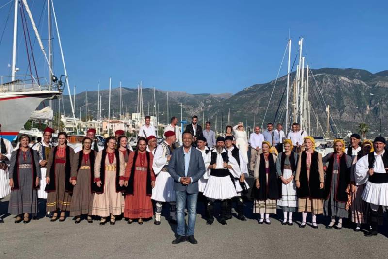 Προβολή της Καλαμάτας στην τηλεόραση της Βουλής