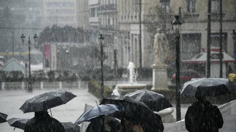 Έκτακτο δελτίο επιδείνωσης καιρού: Έρχονται καταιγίδες και χαλαζοπτώσεις