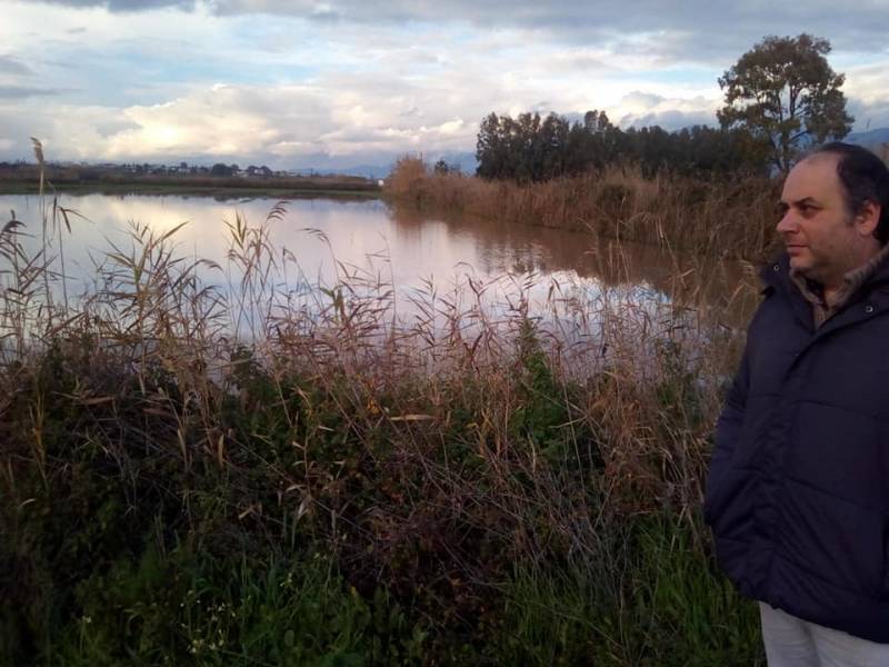 Ο Λάσκαρης σε πληγείσες περιοχές