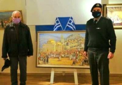 Εκθεση ζωγραφικής του Σωτήρη Τζαμουράνη στο Μουσείο Στρατιωτικής Ιστορίας