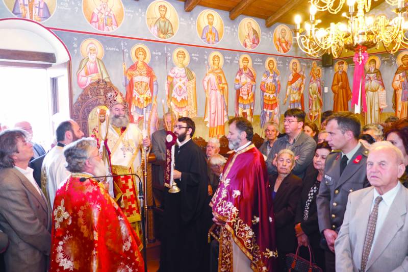 Στην Αγία Σιών λειτούργησε ο νέος μητροπολίτης Μάνης (βίντεο)