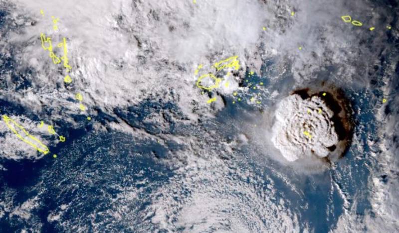 Έκρηξη ηφαιστείου στην Τόγκα: «Ήταν ανάλογη με εκατοντάδες Χιροσίμες» λέει η NASA