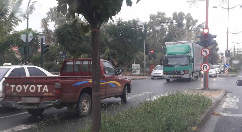 Καλαμάτα: Ανάποδα στην οδό Κρήτης