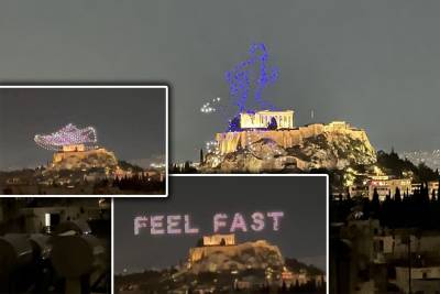 ΥΠΠΟ: Μηνύσεις για το διαφημιστικό σόου πάνω από την Ακρόπολη (Βίντεο)