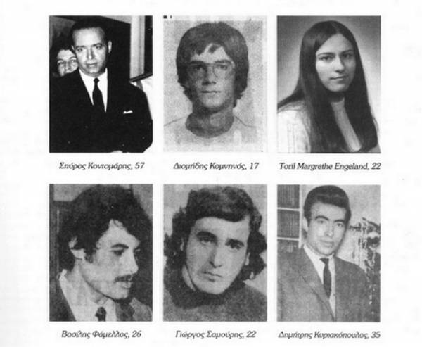 Ερευνα: Αυτοί είναι οι 24 νεκροί του Πολυτεχνείου