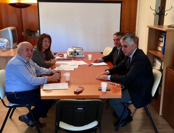 Συνάντηση στο Περιβάλλοντος για τον βιολογικό της Κορώνης