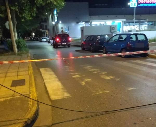 Καλαμάτα: Καλώδιο ηλεκτροδότησης έπεσε στη διασταύρωση Φιλελλήνων και Κρήτης