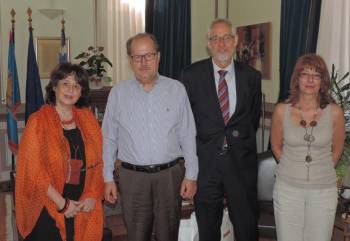 Συνάντηση Παν. Νίκα με Ολλανδούς διπλωμάτες