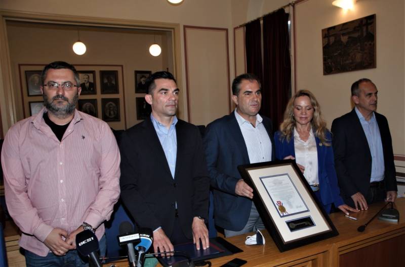 Βασιλόπουλος για αδελφοποίηση με Lowell: “Μπήκαν οι βάσεις για να επιτευχθούν συνεργασίες” (βίντεο)