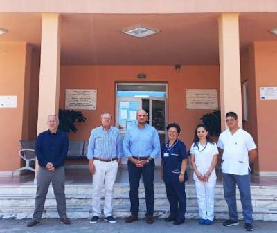 Η διοίκηση της 6ης ΥΠΕ στο Νοσοκομείο Κυπαρισσίας