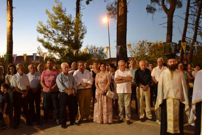 Πλήθος κόσμου στην Παναγία Βλαχέρνα στα Φιλιατρά