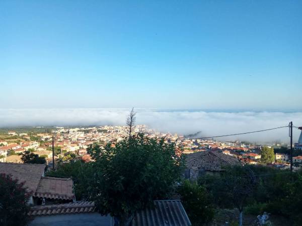 Πυκνή ομίχλη σκέπασε την Τριφυλία