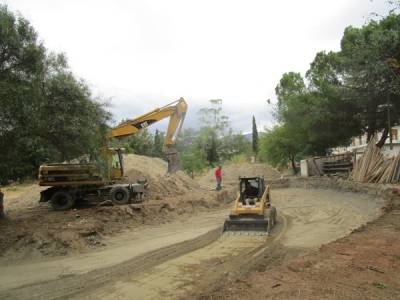 Ξεκίνησε η κατασκευή του Ανοιχτού Θεάτρου Καλαμάτας (βίντεο)