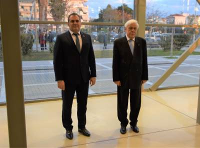 Καλαμάτα: Το μετάλλιο “Πνοή Ελευθερίας” στον Προκόπη Παυλόπουλο