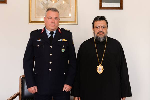 Ο νέος διευθυντής Αστυνομίας στο μητροπολίτη Μεσσηνίας