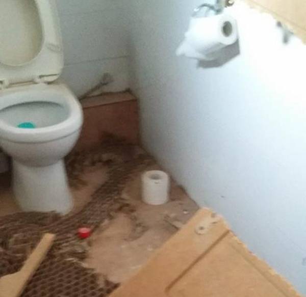 Ζημιές στο σχολείο των Περιβολακίων