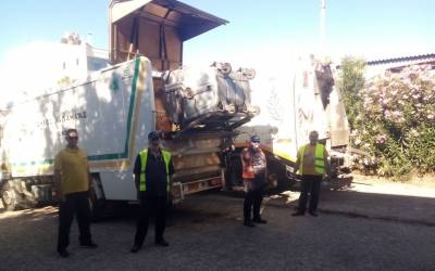 Καλαμάτα: Από την Αγία Τριάδα ξεκίνησε το πλύσιμο των κάδων