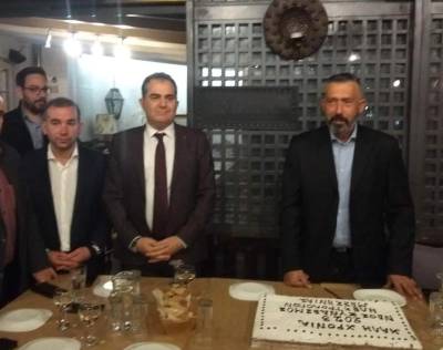 Έκοψε πίτα ο Νέος Σύνδεσμος Εργολάβων Ηλεκτρολόγων Μεσσηνίας