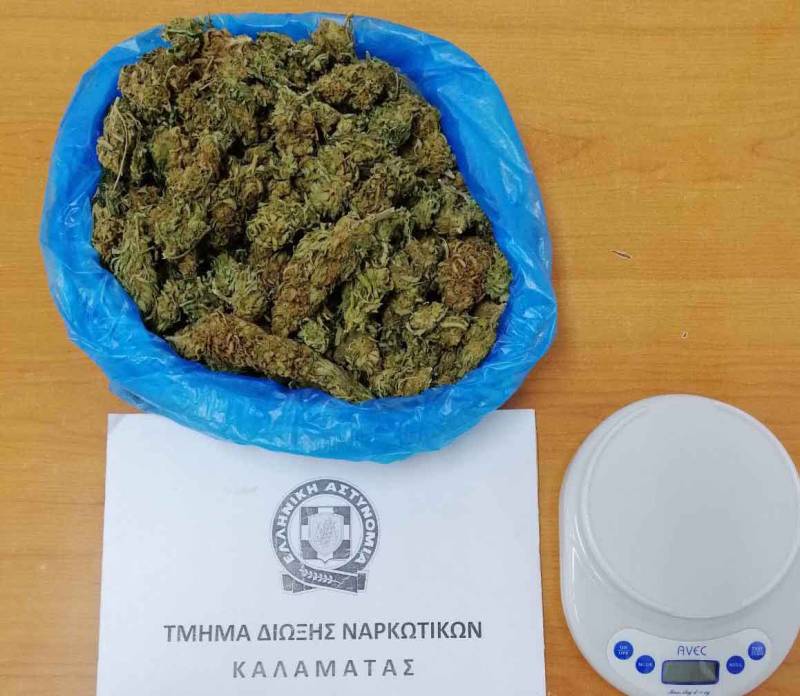Καλαμάτα: 56χρονος με χασίς σε φούντα στο Αλμυρό