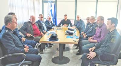 Στη Μεσσήνη χθες συνεργάτες του Μιχ. Χρυσοχοΐδη: Αμεση λήψη μέτρων για την παραβατικότητα