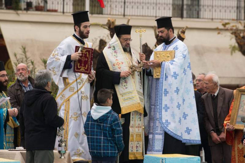 Αγιασμός των υδάτων στο Κολυμβητήριο Καλαμάτας