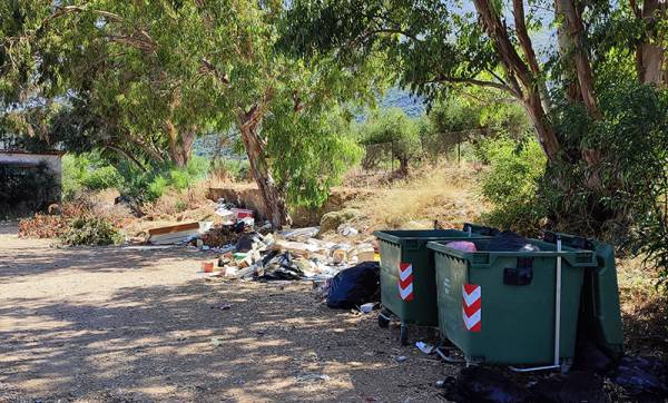 Παράπονα για σκουπίδια στο Στασιό