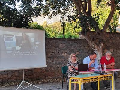 Ενημέρωση στη Μικρή Μαντίνεια για τις πυρκαγιές