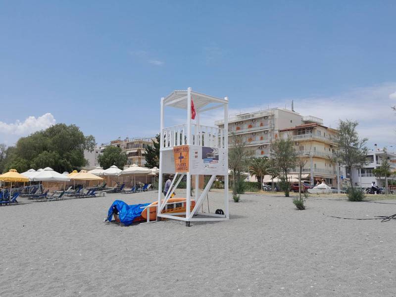 Δώδεκα πύργοι ναυαγοσωστών στις παραλίες του Δήμου Καλαμάτας
