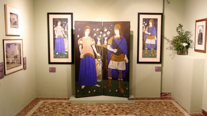 Πίνακες Τσαρούχη, μουσική Χατζιδάκι και αύρα μεσοπολέμου στο Ίδρυμα Κυδωνιέως