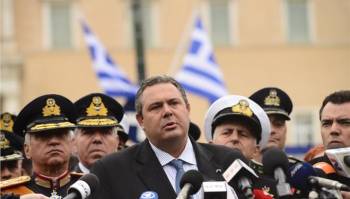 Καμμένος: «Αν Βερολίνο και Βρυξέλλες συνεχίσουν το bullying, η Ευρώπη θα γεμίσει τζιχαντιστές»