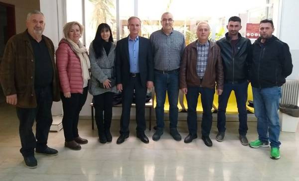Επίσκεψη Μιχόπουλου στο Κ.Υ. Μεγαλόπολης